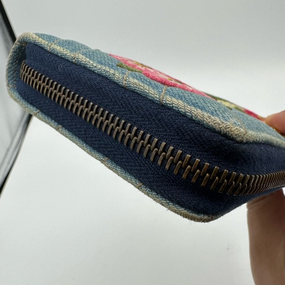 Gucci Bags Gucci Limited Edition Japan Exclusive Denim Marmont Floral Wallet Poshmark